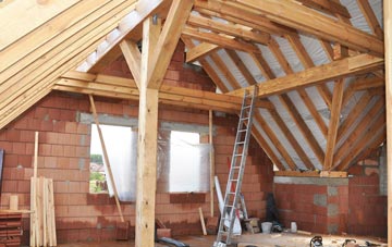 Elm Hill attic trusses